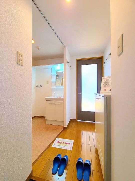 トミイビルNo.17の玄関