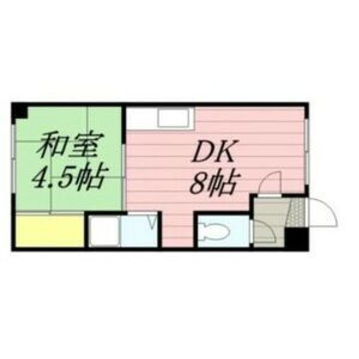 マンション白樺の間取り