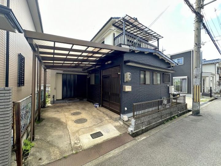 奈良県大和高田市甘田町(一戸建)の賃貸物件の地図