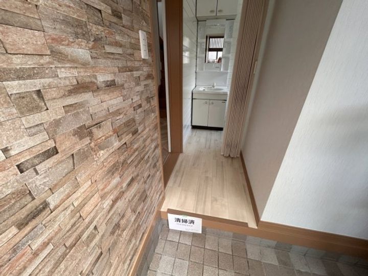 奈良県大和高田市甘田町(一戸建)の賃貸物件の玄関