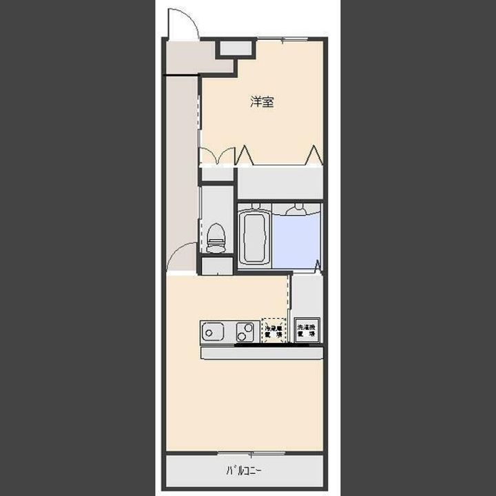 熊本県菊池郡菊陽町大字原水(マンション)の賃貸物件の間取り