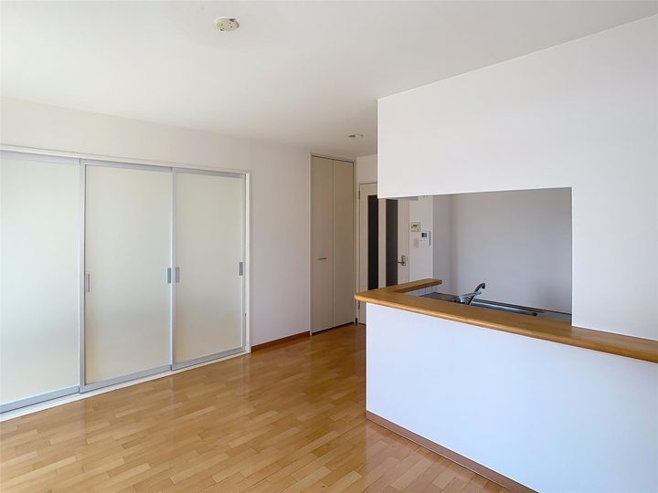 フォブール津森D棟の居間