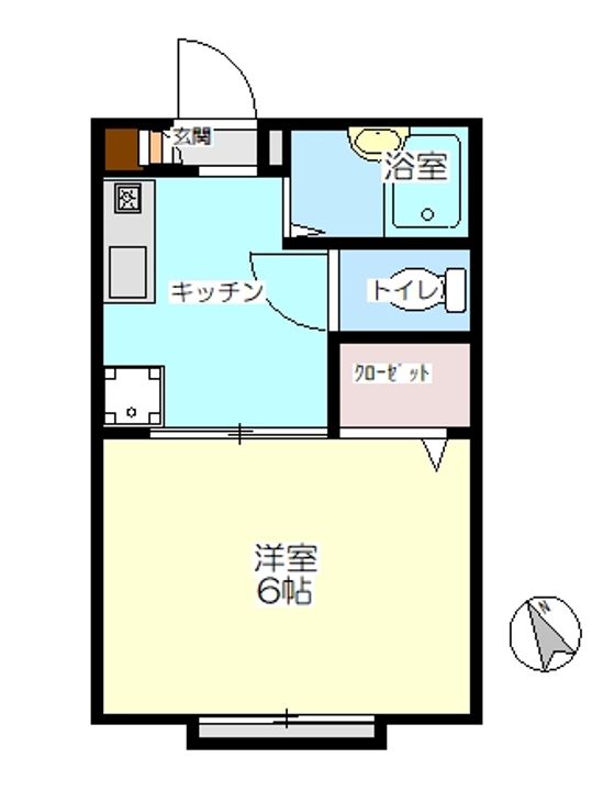 シャトレヒロBの間取り