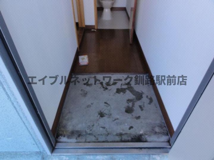 パークサイドQの玄関