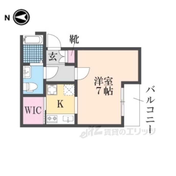 CASA武庫川2の間取り