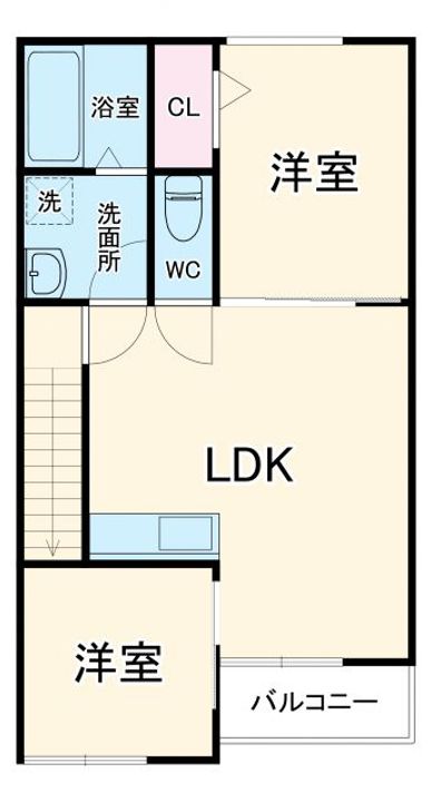 AFC RESIDENCE 三保松原Bの間取り