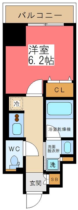 東京都杉並区方南1(マンション)の賃貸物件の間取り