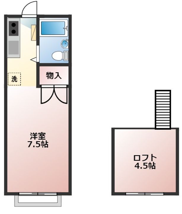 パインハイムの間取り
