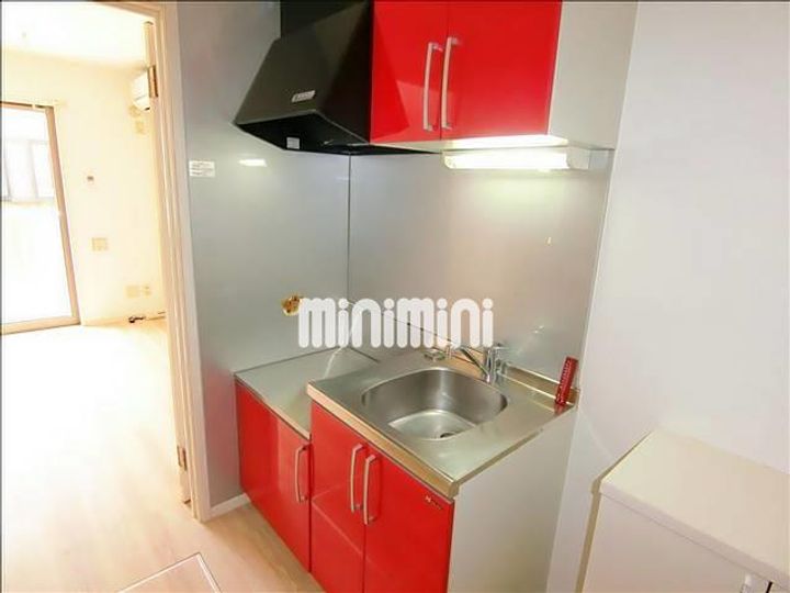 クレフラスト更屋敷A棟のキッチン