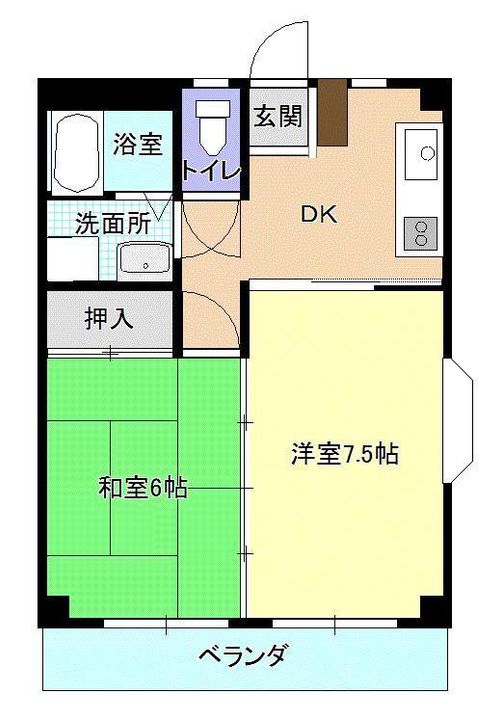 エクセル長者の間取り