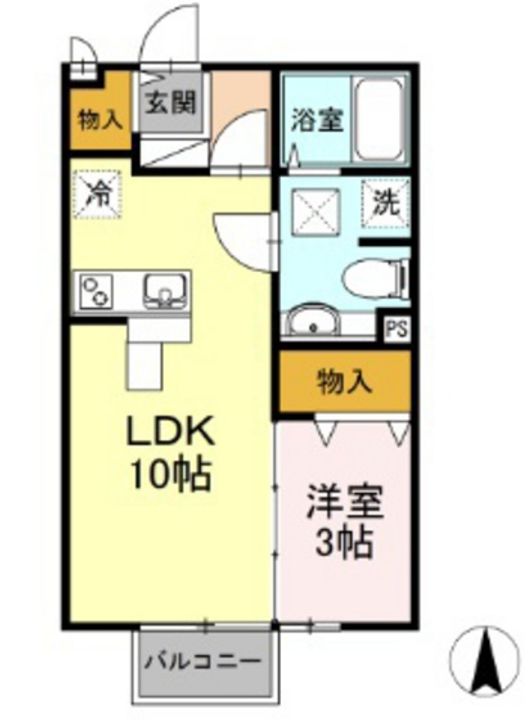 モナリエIIの間取り