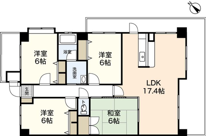 ステラkoiの間取り