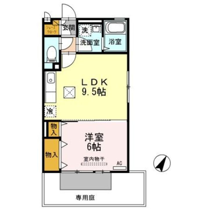 広島県呉市広古新開7(アパート)の賃貸物件の間取り