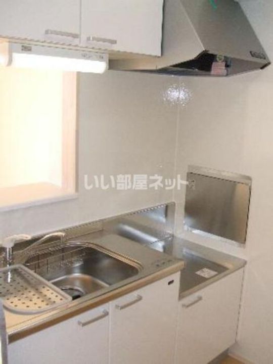 栃木県小山市東城南4(アパート)の賃貸物件のキッチン