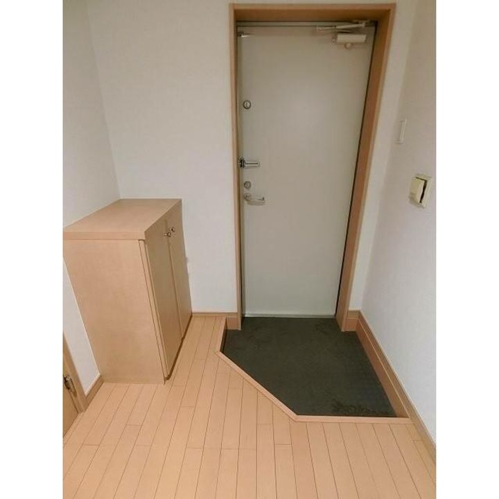 ヴィーブリアン松戸Aの玄関