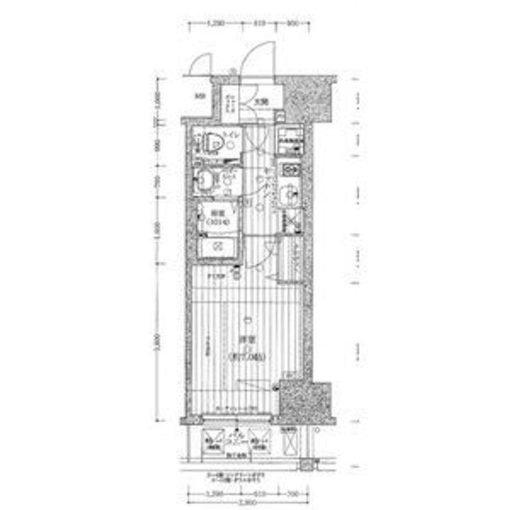 ファーストステージ梅田WESTの間取り