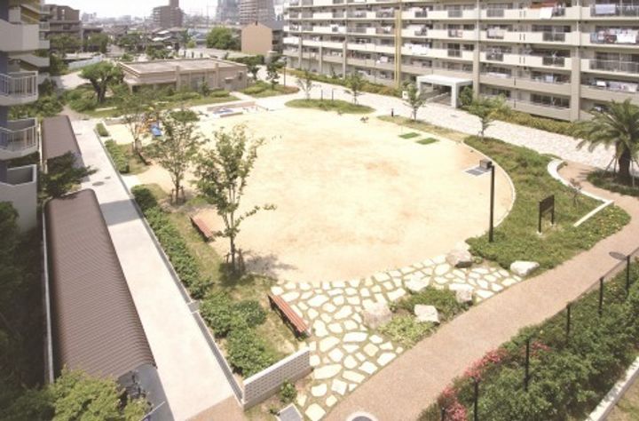 UR八尾若草の地図