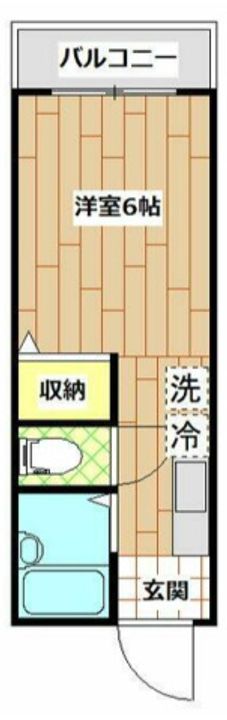 神奈川県川崎市高津区二子4(マンション)の賃貸物件の間取り