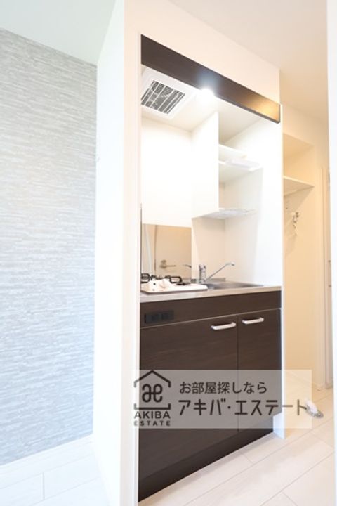 Casa F 西亀有のキッチン