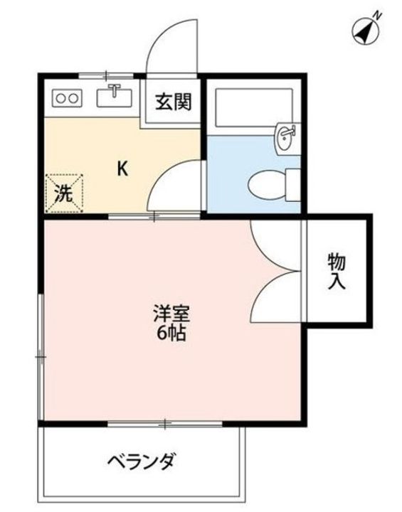 ピュアクール鶴間の間取り