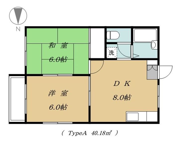 東京都練馬区東大泉3(マンション)の賃貸物件の間取り