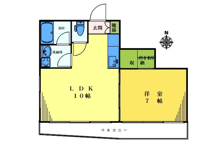 はりまビルの間取り