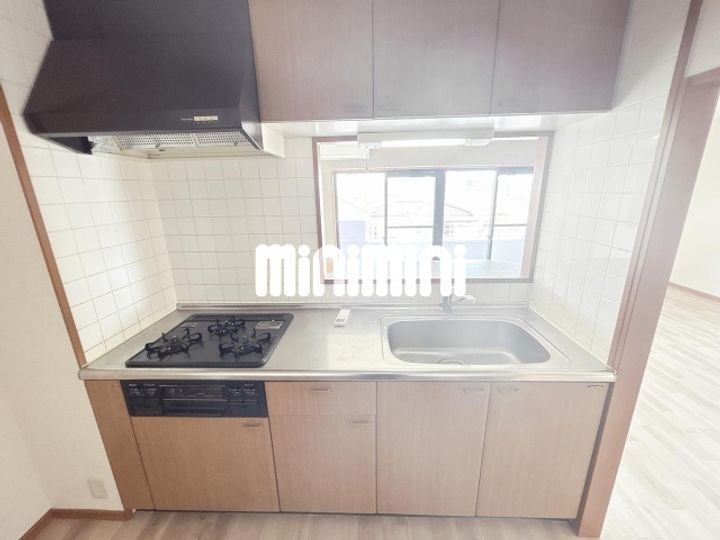 ホワイトマンションのキッチン