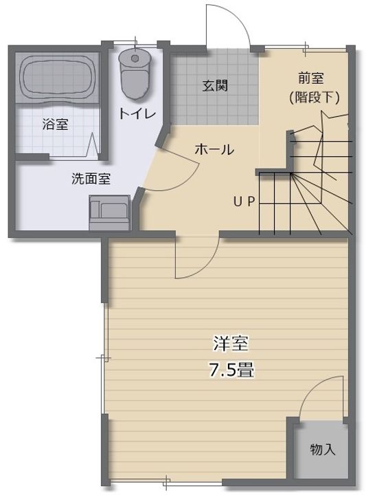 埼玉県ふじみ野市大井武蔵野(一戸建)の賃貸物件の間取り