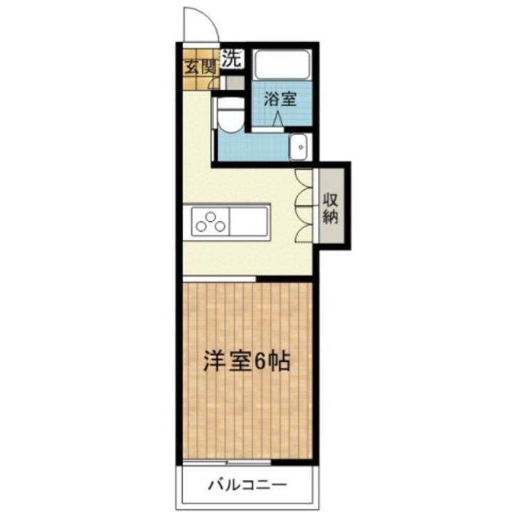 セントラルニシの間取り