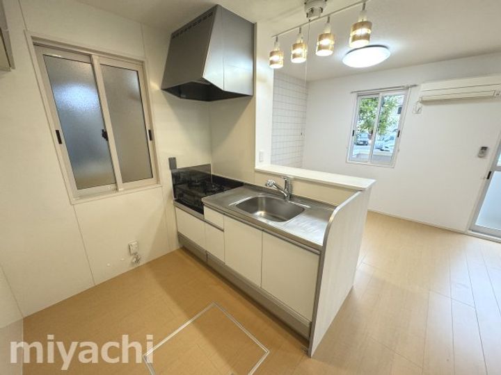 徳島県徳島市住吉5(アパート)の賃貸物件のキッチン