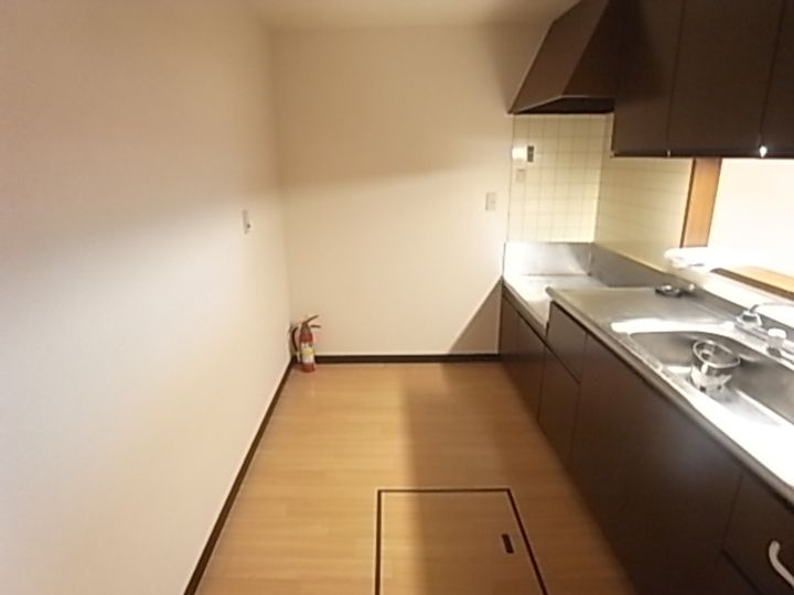 岡山県倉敷市松島(一戸建)の賃貸物件のキッチン