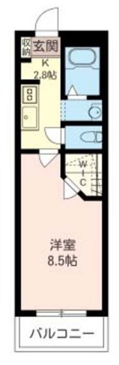 メイプルコートNの間取り