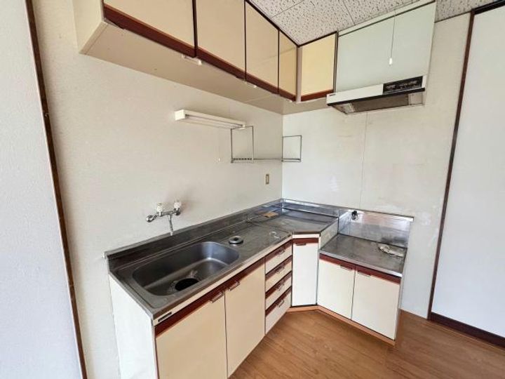 山口県岩国市通津(アパート)の賃貸物件のキッチン