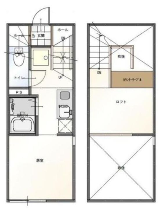 レジディアの間取り