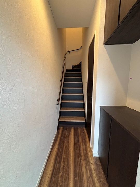 シアビータ五十嵐B棟の玄関