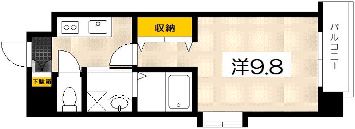 双葉ヒルズ海老園の間取り