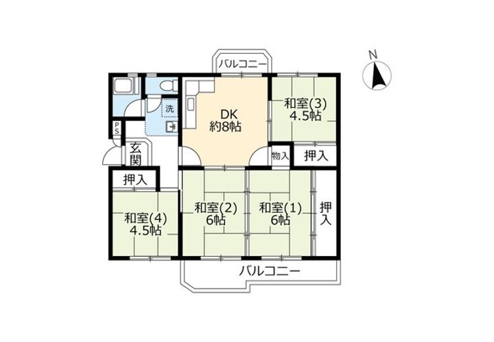 UR泉南尾崎の間取り