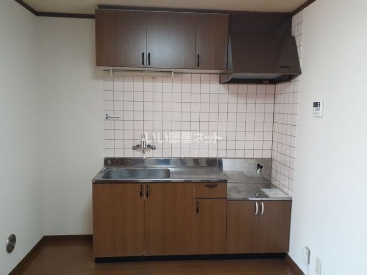 栃木県塩谷郡高根沢町大字宝積寺(マンション)の賃貸物件のキッチン