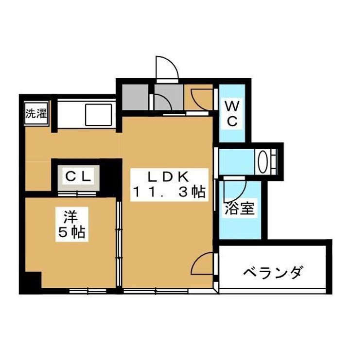 東京都豊島区東池袋2(マンション)の賃貸物件の間取り