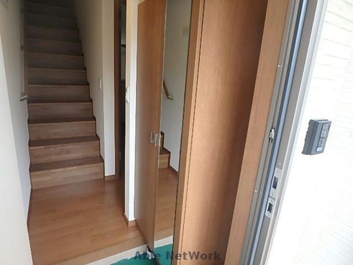 熊本県熊本市東区花立2(一戸建)の賃貸物件の玄関