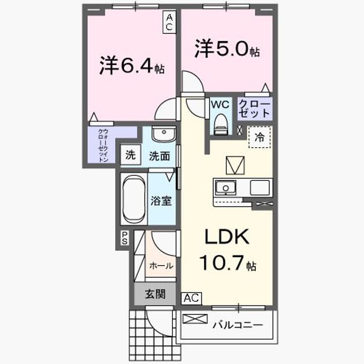 ヴィラ セレニティの間取り