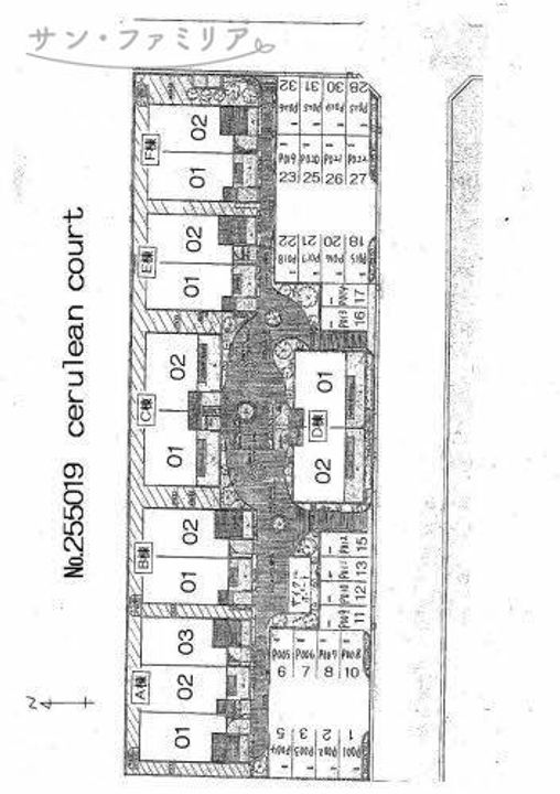 セルリアンコートEの地図