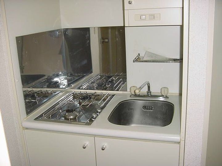 神奈川県横浜市港北区樽町2(マンション)の賃貸物件のキッチン