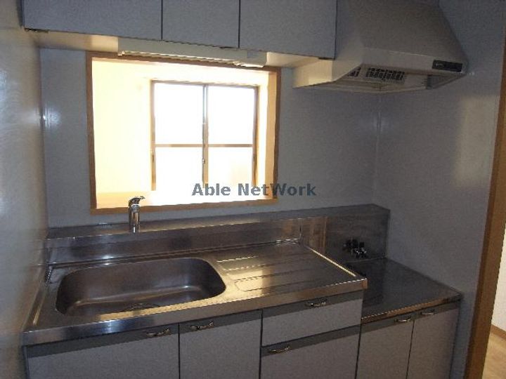 岐阜県岐阜市日置江7(マンション)の賃貸物件のキッチン