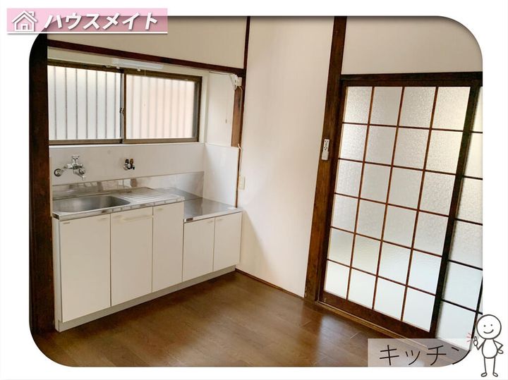 兵庫県尼崎市富松町2(一戸建)の賃貸物件のキッチン