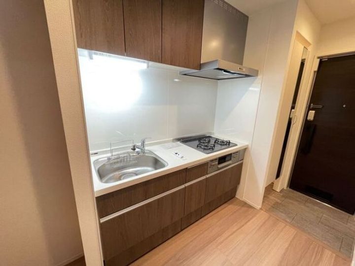 群馬県高崎市宮元町(アパート)の賃貸物件のキッチン