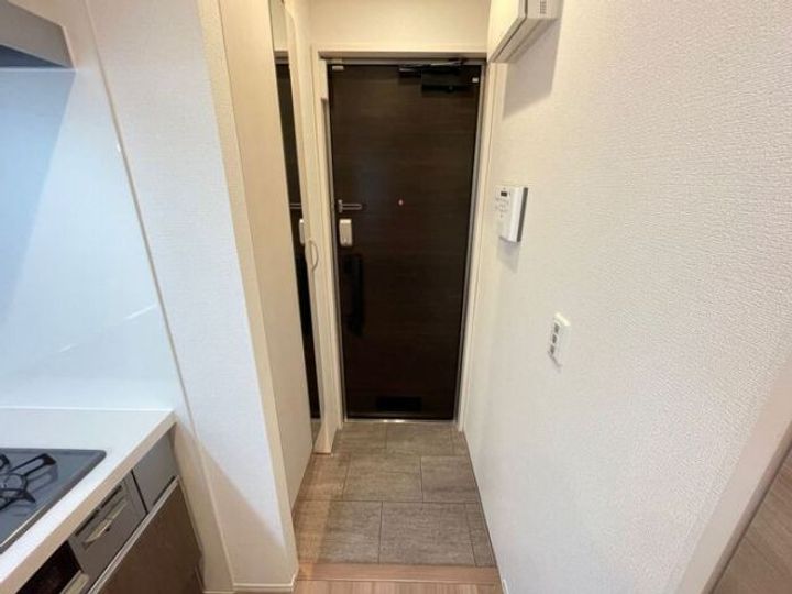 群馬県高崎市宮元町(アパート)の賃貸物件の玄関