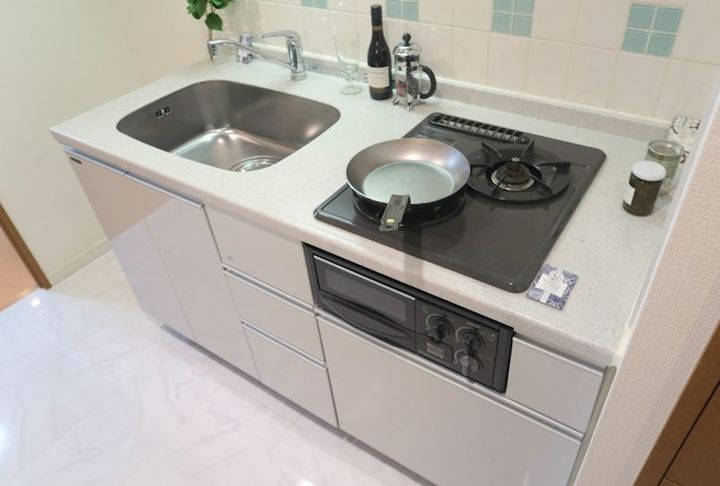 東京都千代田区外神田4(マンション)の賃貸物件のキッチン