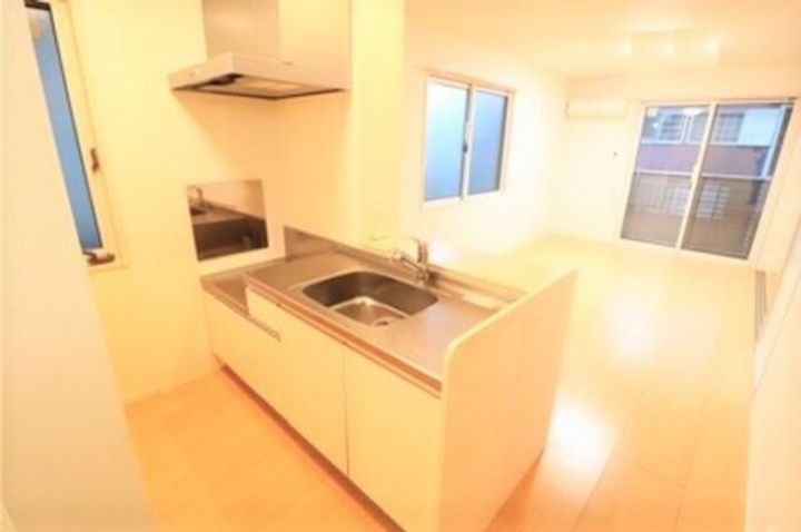 茨城県日立市森山町1(アパート)の賃貸物件のキッチン