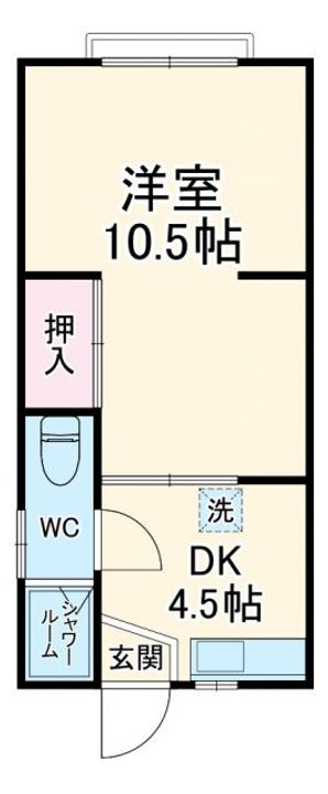 ヴィラ丸山の間取り